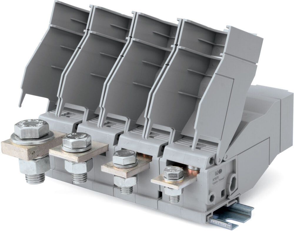 ترمینال ریلی سری جریان بالا شمشی